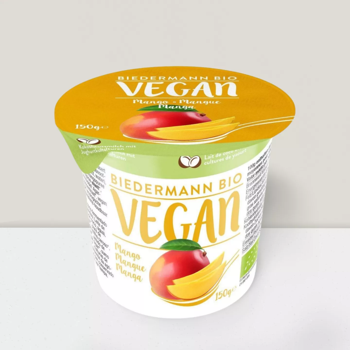 Yaourt vegan mangue coco 150g