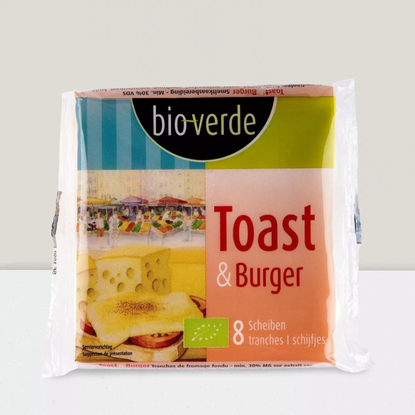 Toast & Burger tranches de fromage fondu,150gr