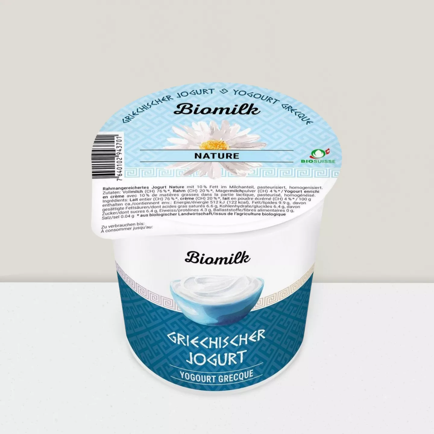 Yaourt nature à la grecque - 150gr