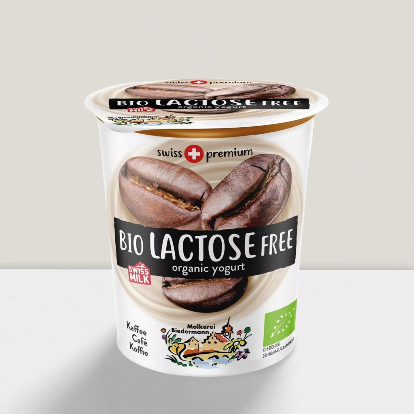 Yogourt sans lactose café bio 200g