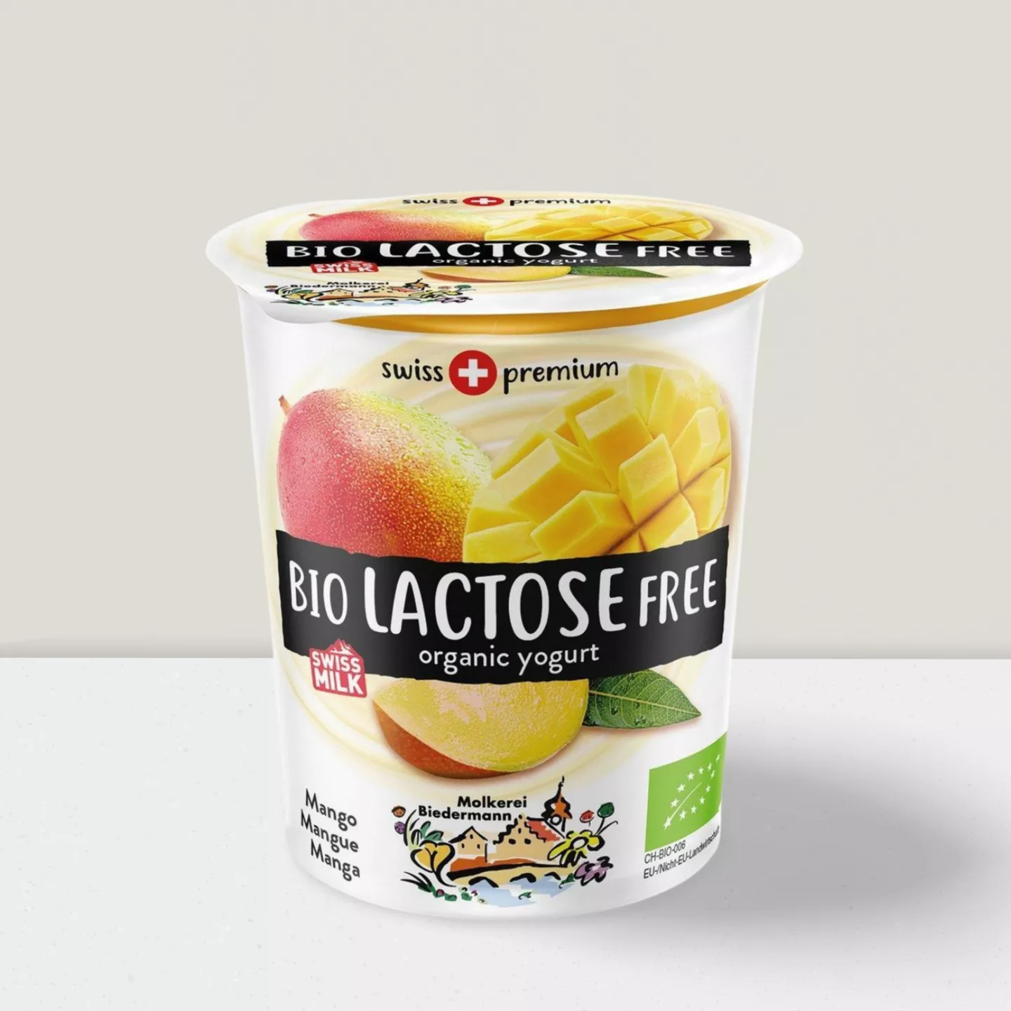 Yogourt sans lactose mangue - pot 200g