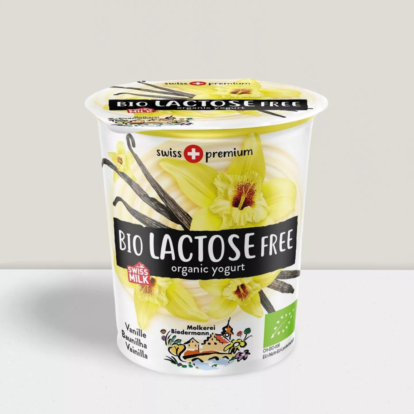 Yogourt sans lactose vanille - 200g