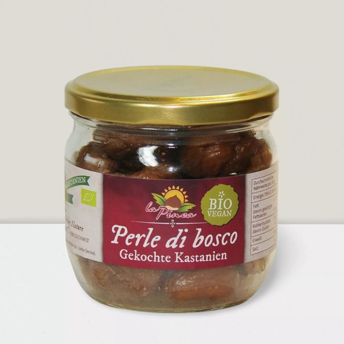 Châtaignes cuites nature - 210g