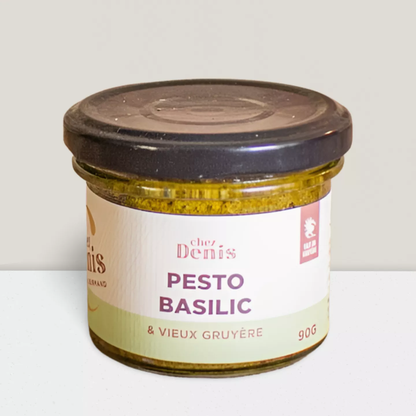 Pesto Basilic & Vieux Gruyère 90gr