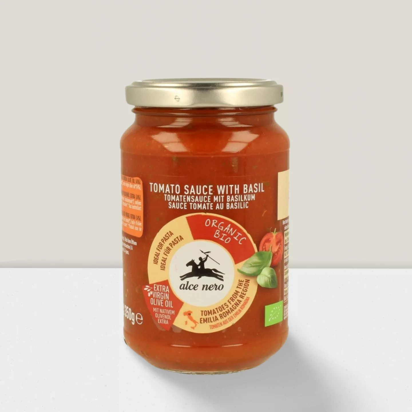Sauce tomate avec basilic - 350gr