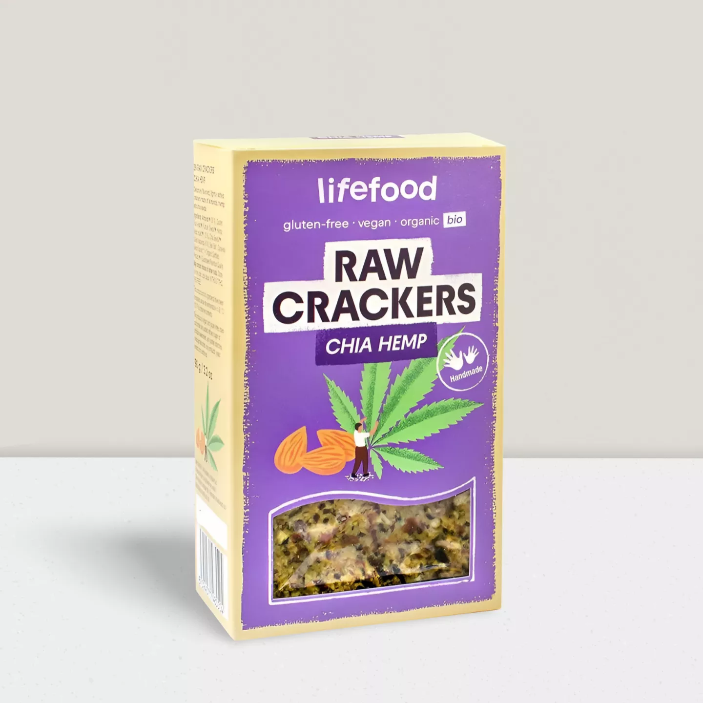 Crackers Crus chanvre chia - 90gr