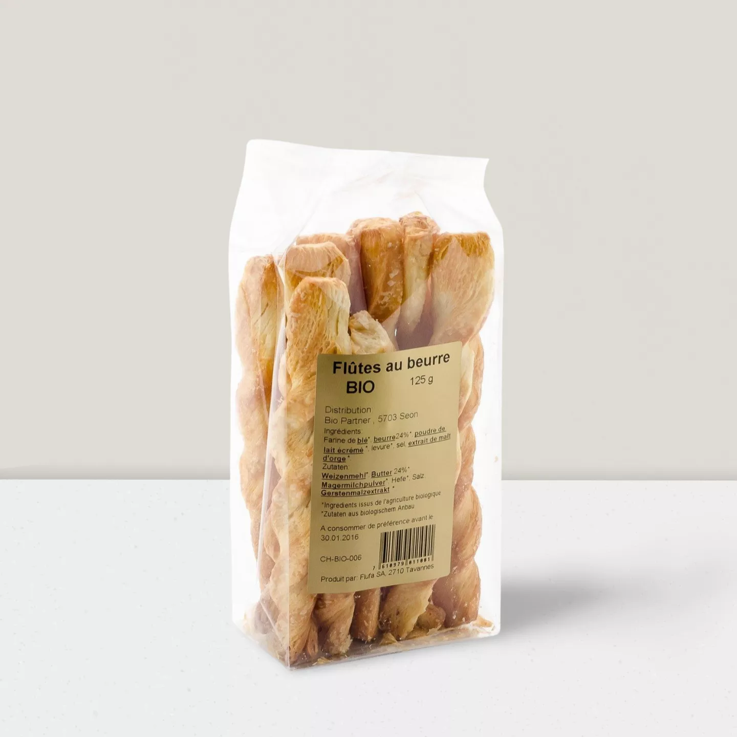 Flûtes pur beurre 125gr