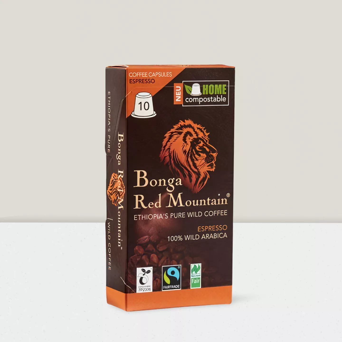 Capsules espresso bonga red, 10pcs