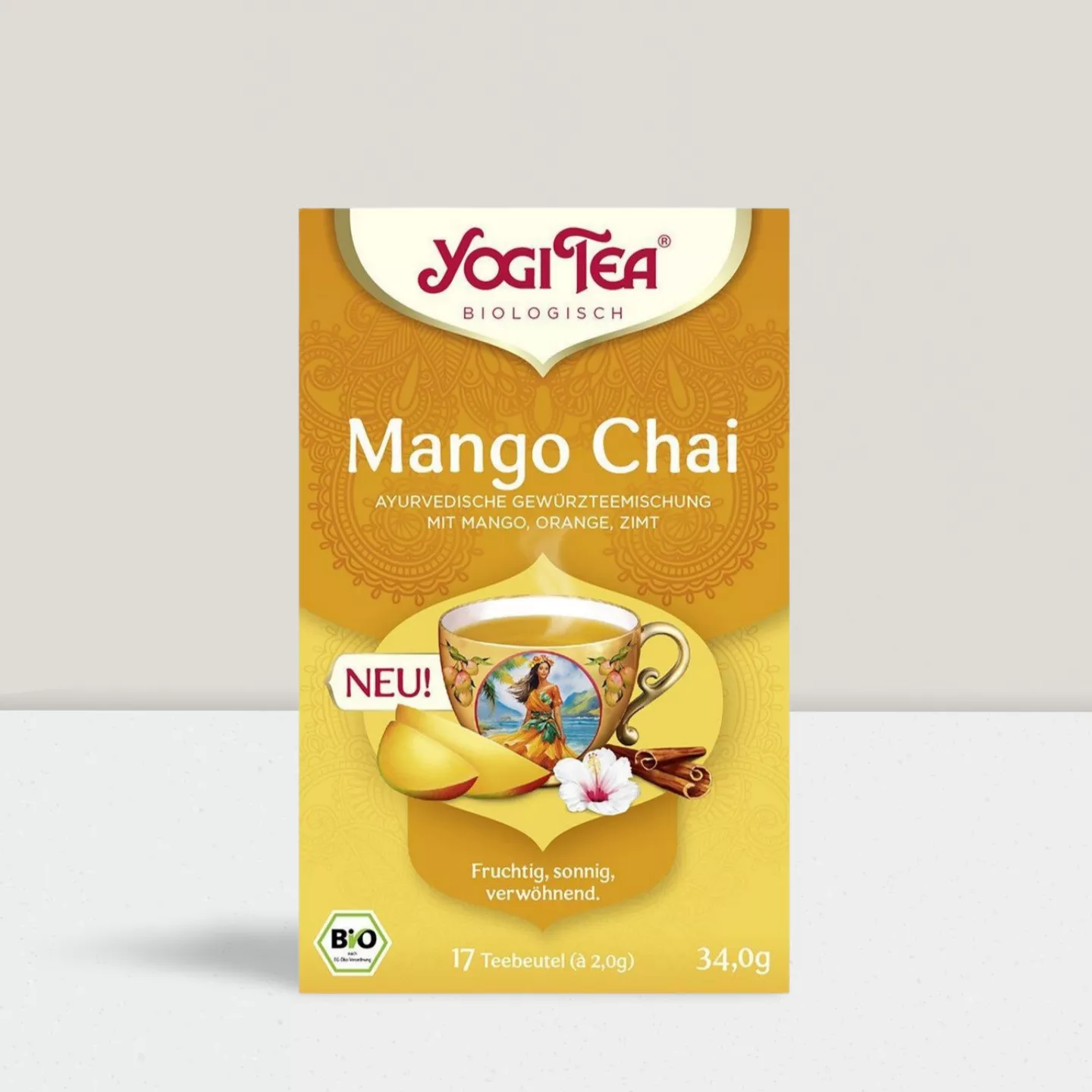 Infusion Chai Mangue - 17x2gr