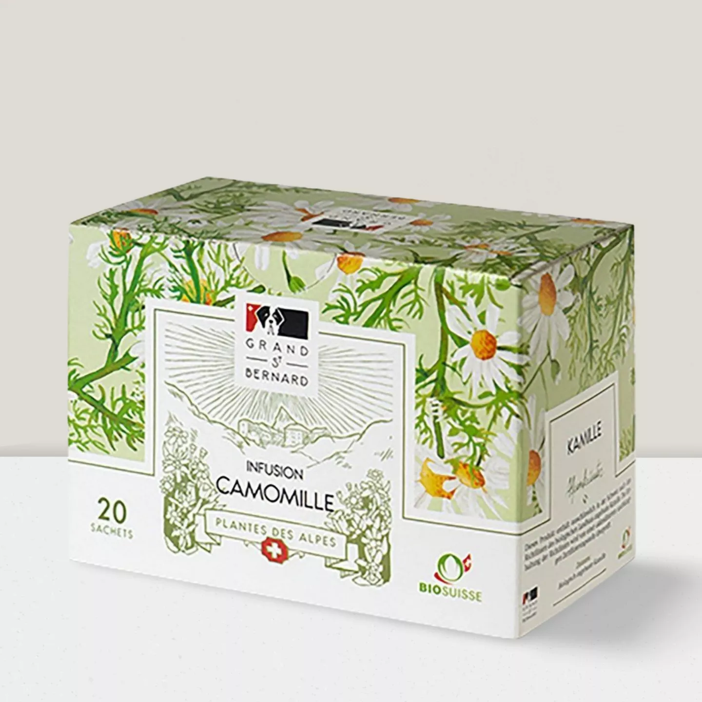 Infusion des Alpes Camomille - paquet 20x1.4g