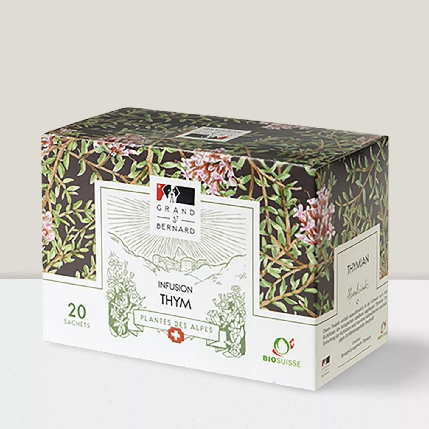 Infusion des Alpes Thym - paquet 20x1.4g
