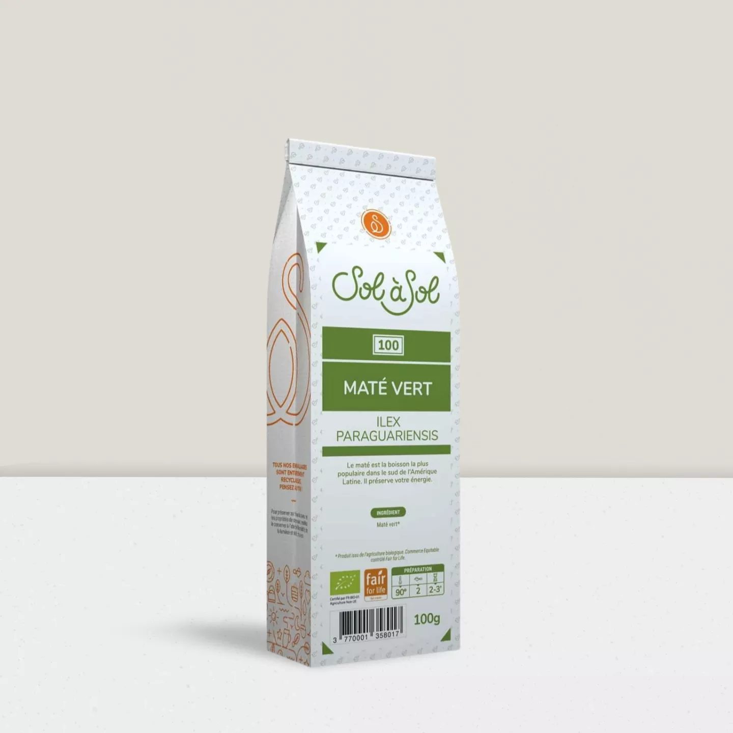 Maté nature en vrac - 100g