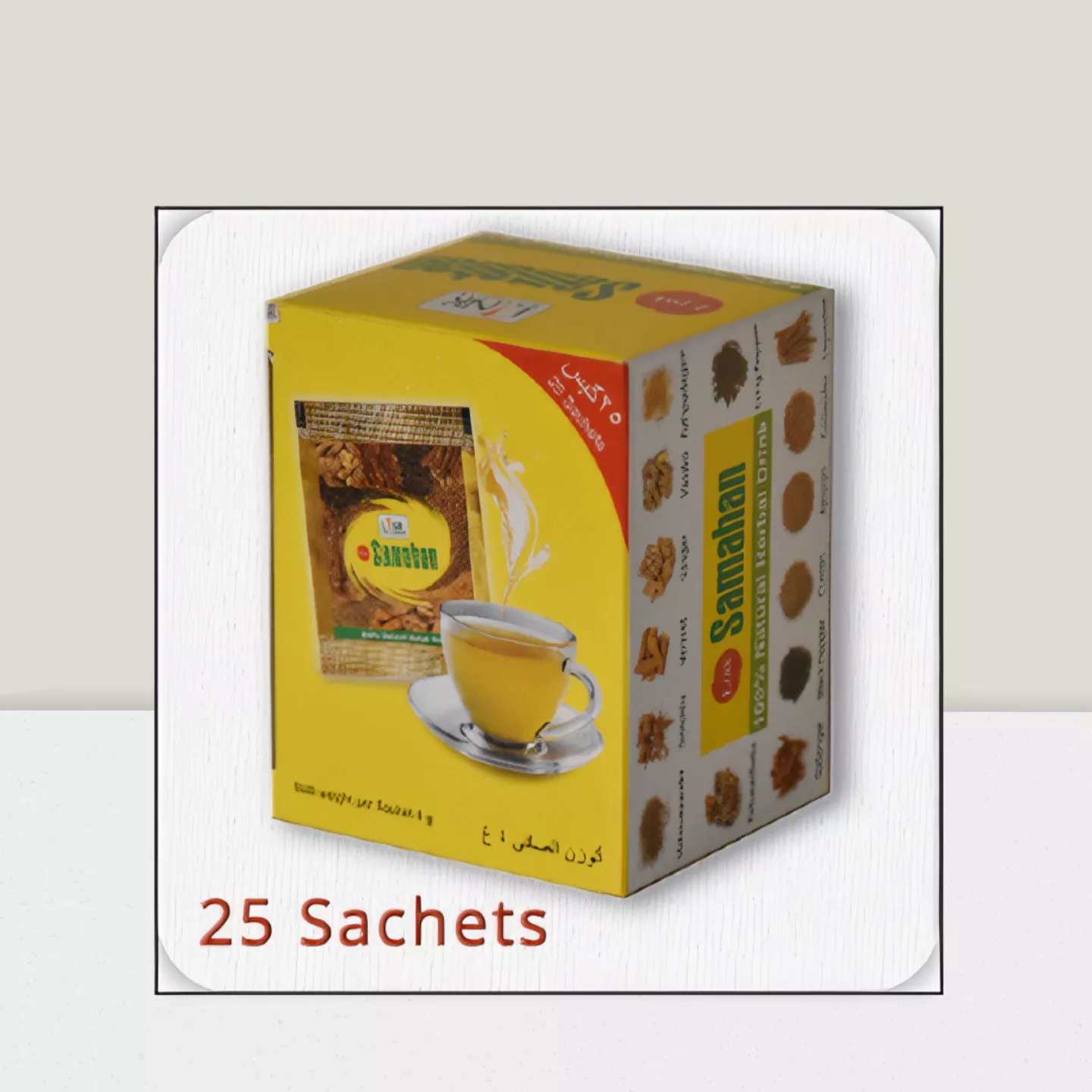 Samahan Boisson Ayurvedique 25x4g/100 g
