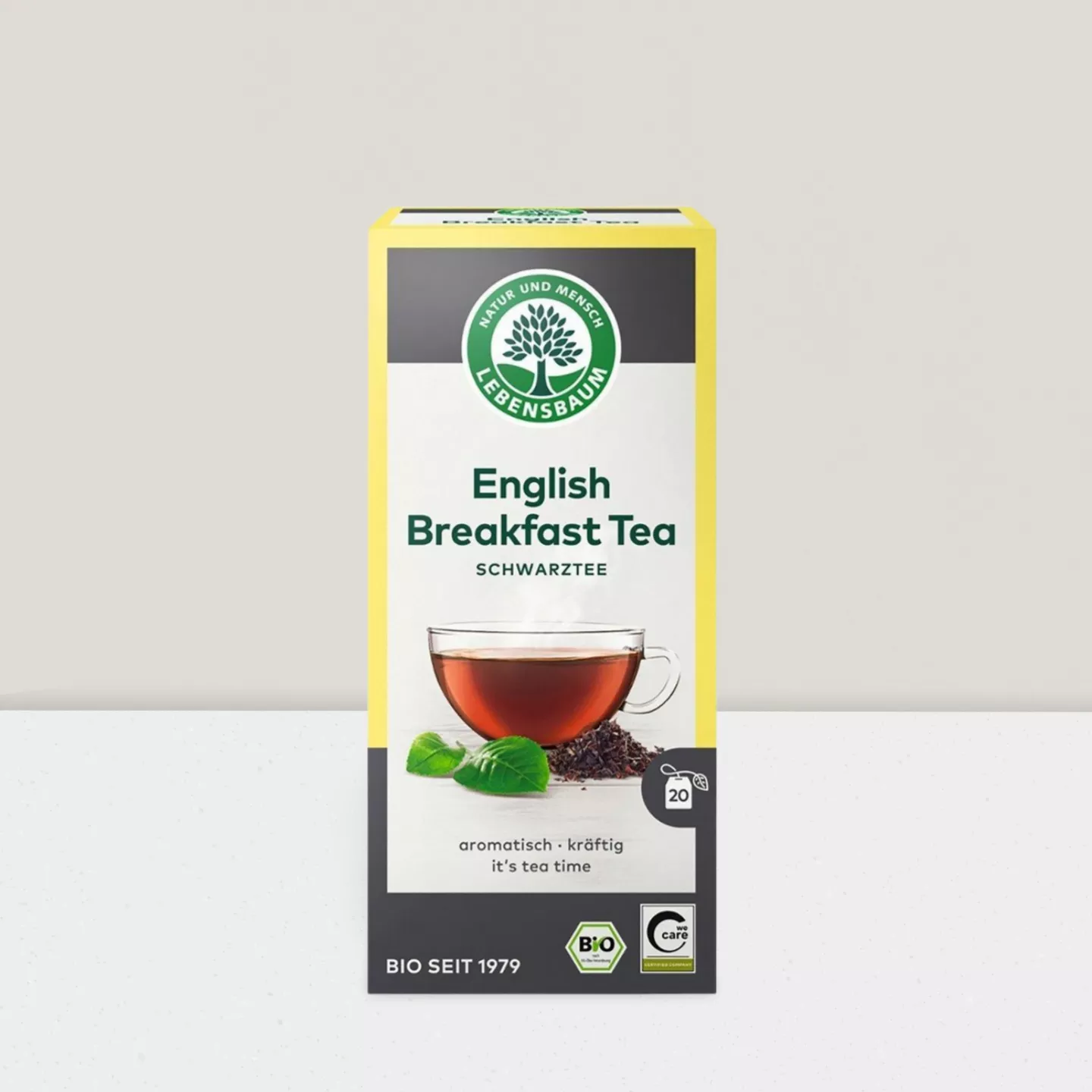 Thé noir English Breakfast, en sachets - 20x2gr