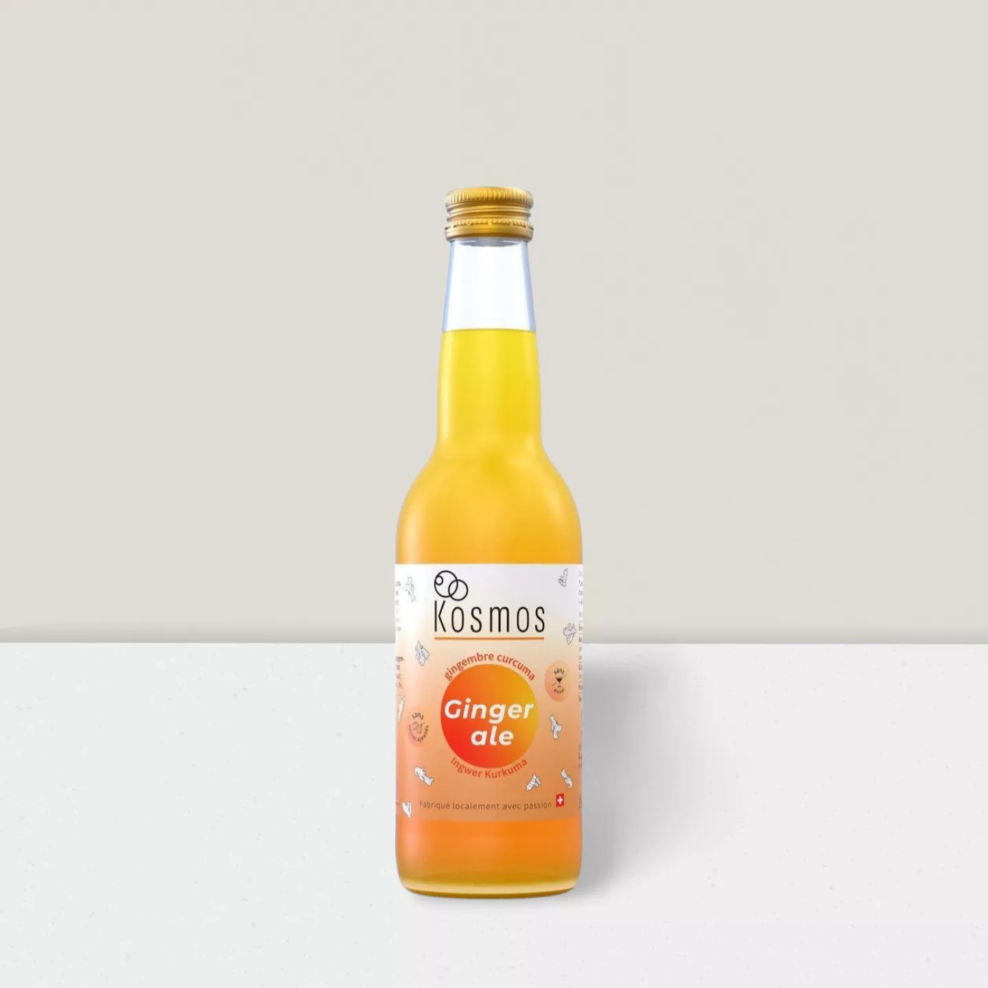 Ginger Ale" bio au curcuma et gingembre 33cl