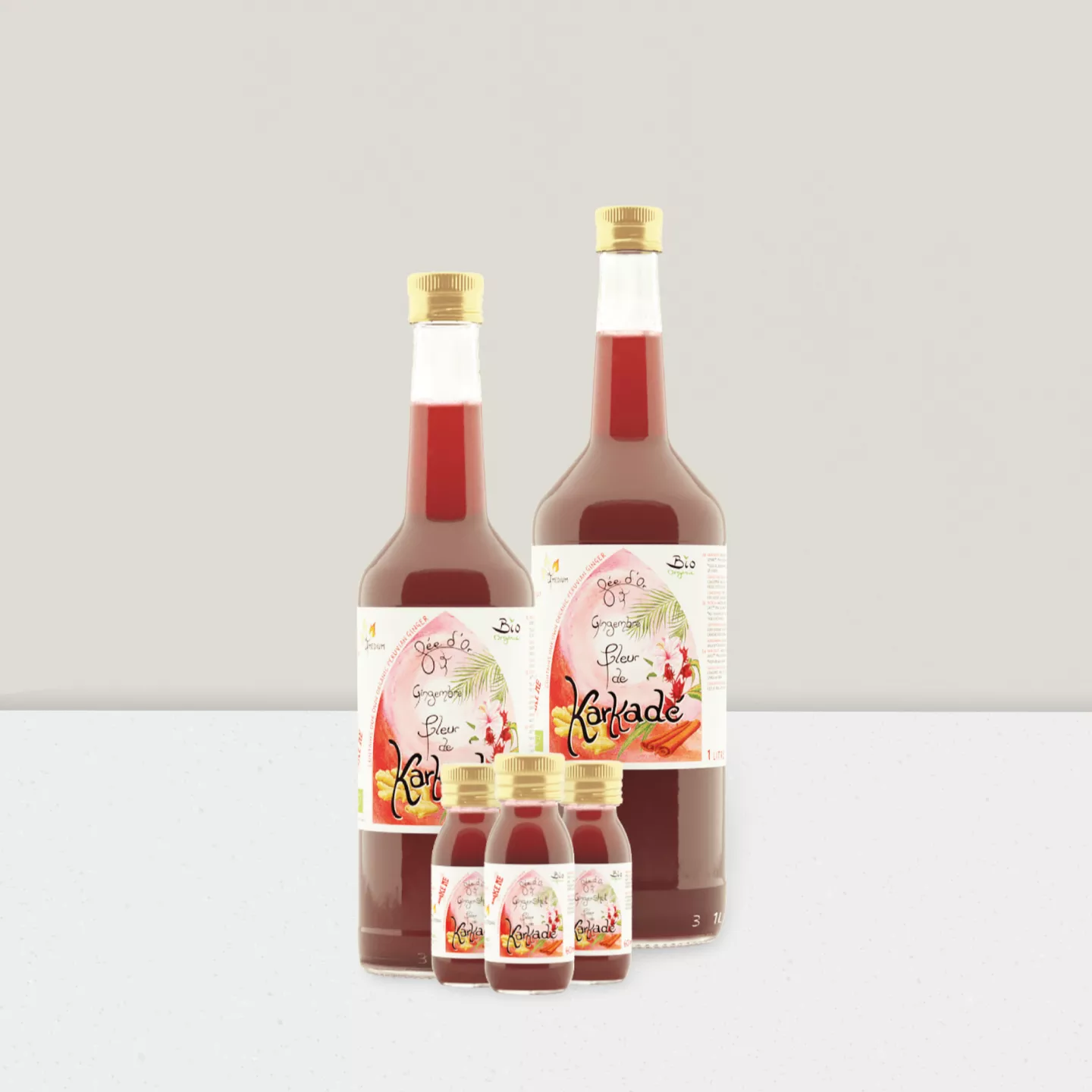 Jus de Gingembre - Fleur de Karkadé 500ml