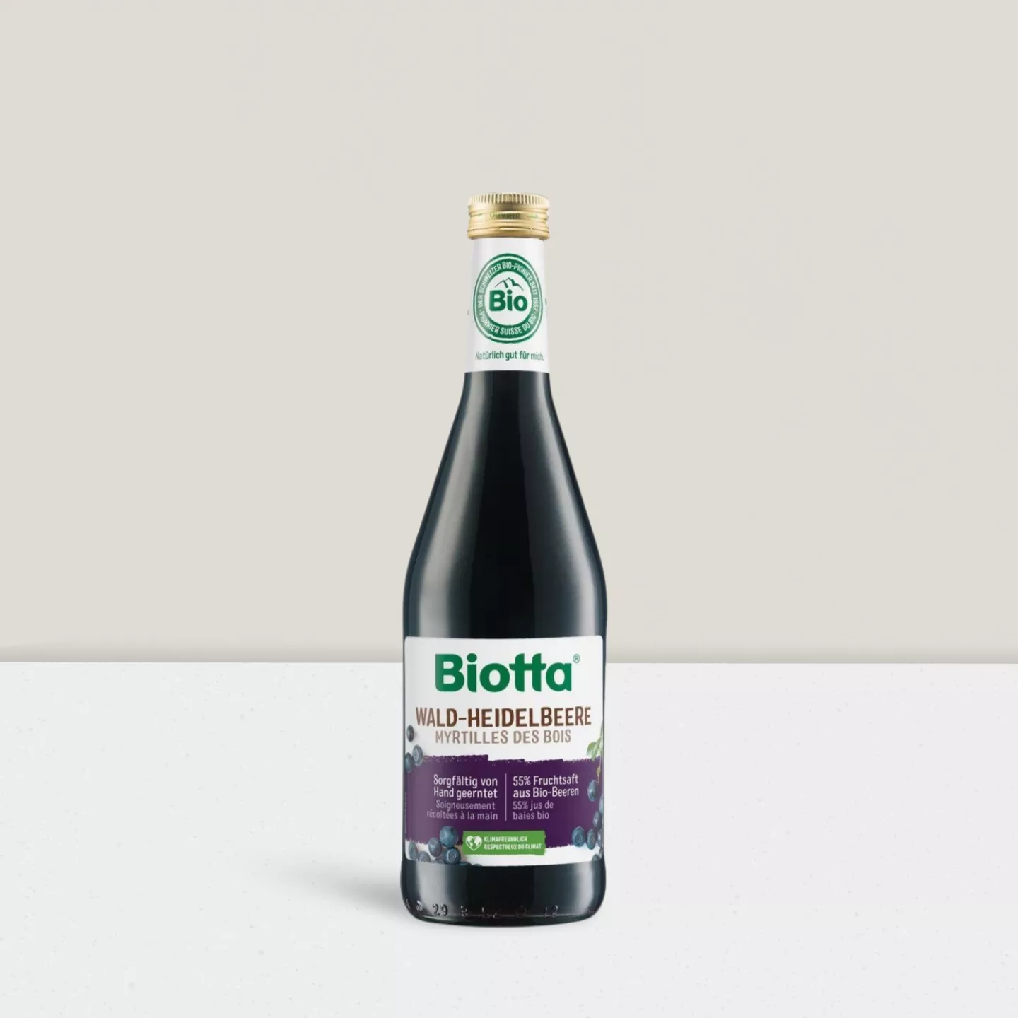 Jus de Myrtille des Bois - bouteille 0.5ltr