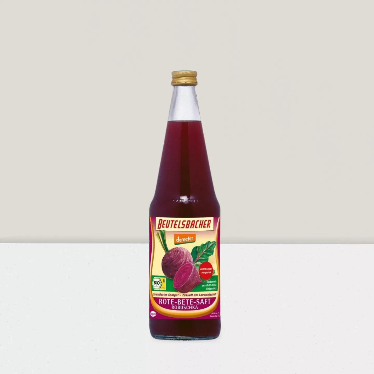 Jus de betterave rouge lacto-fermenté, Demeter, Allemagne 700ml