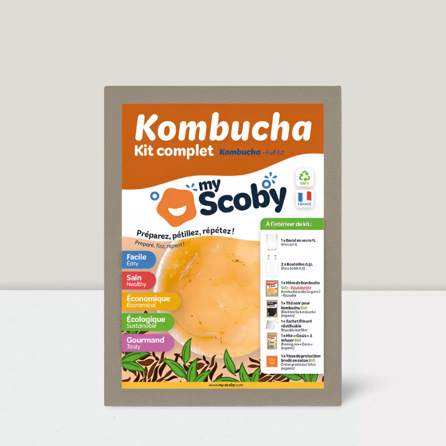 Kombucha Kit complet