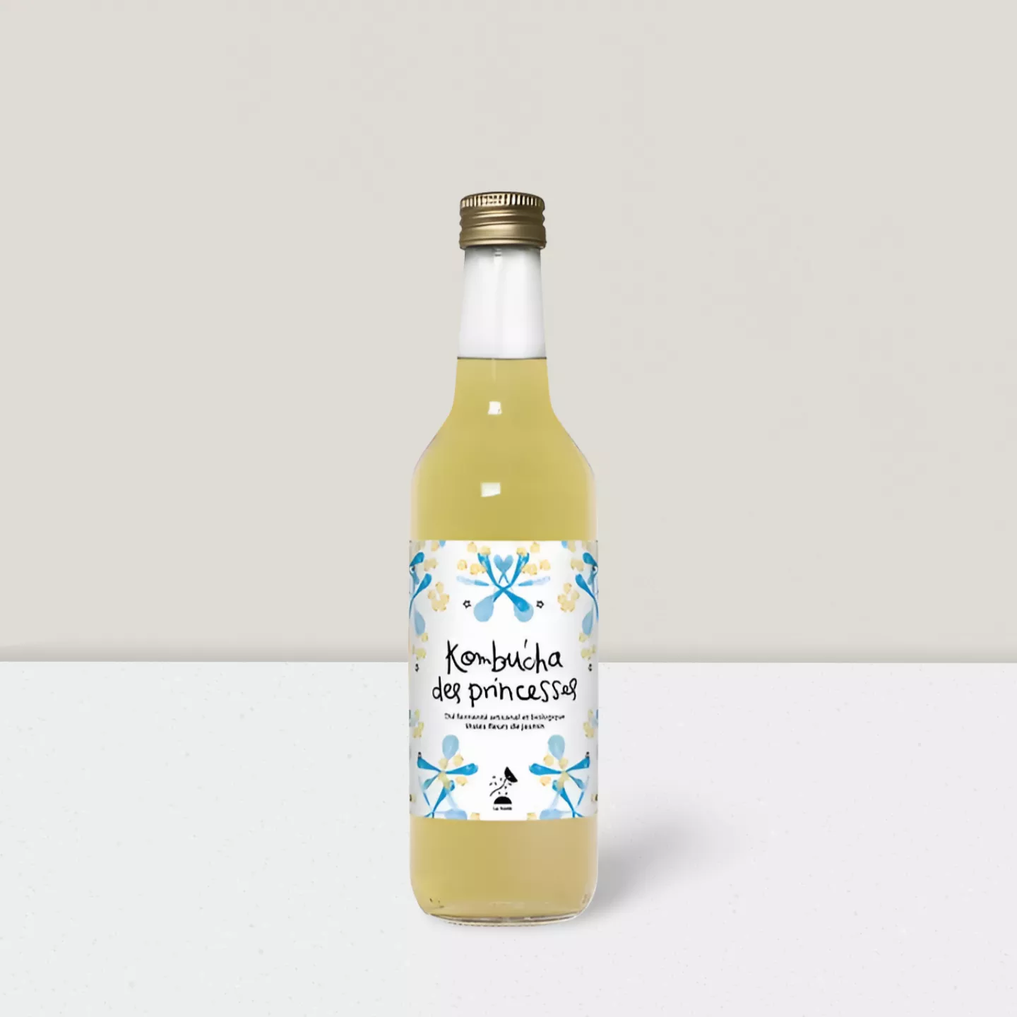 Kombucha des Princesses - Thé vert & fleur de jasmin - 330ml