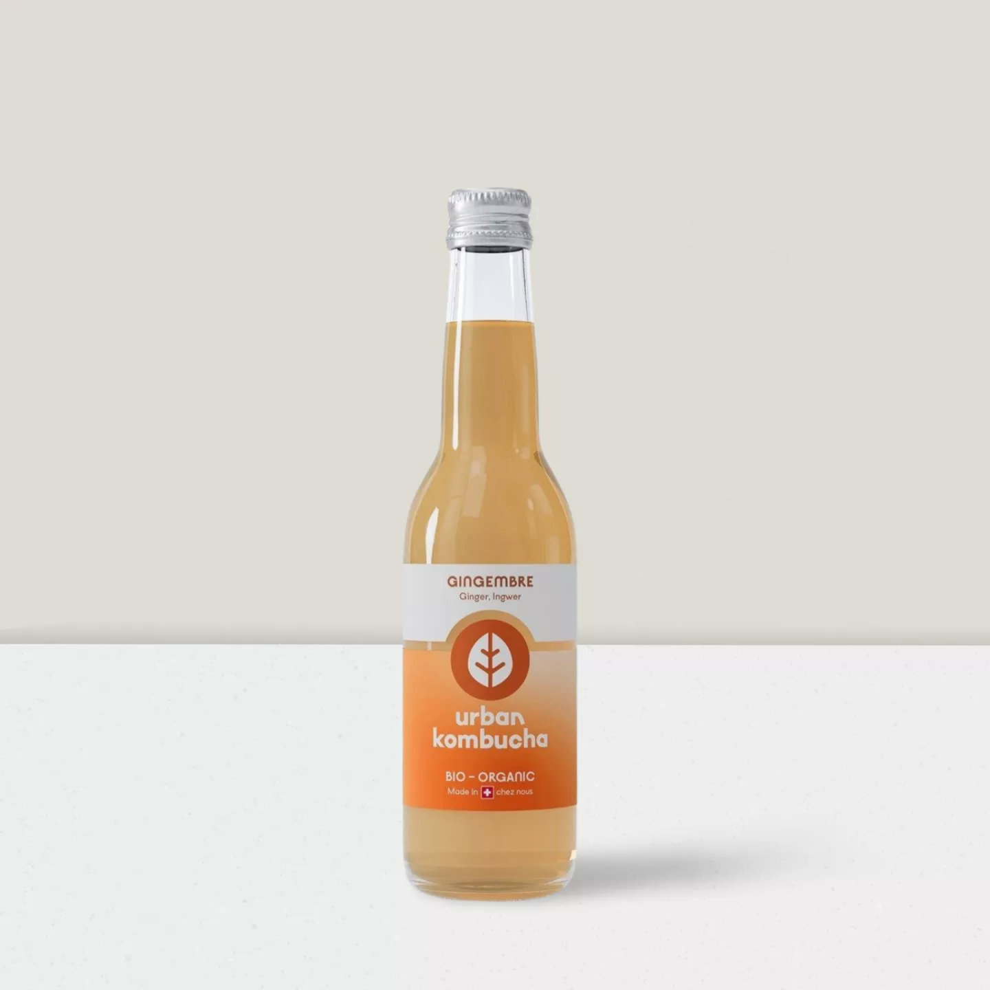 Kombucha thé vert gingembre 330ml