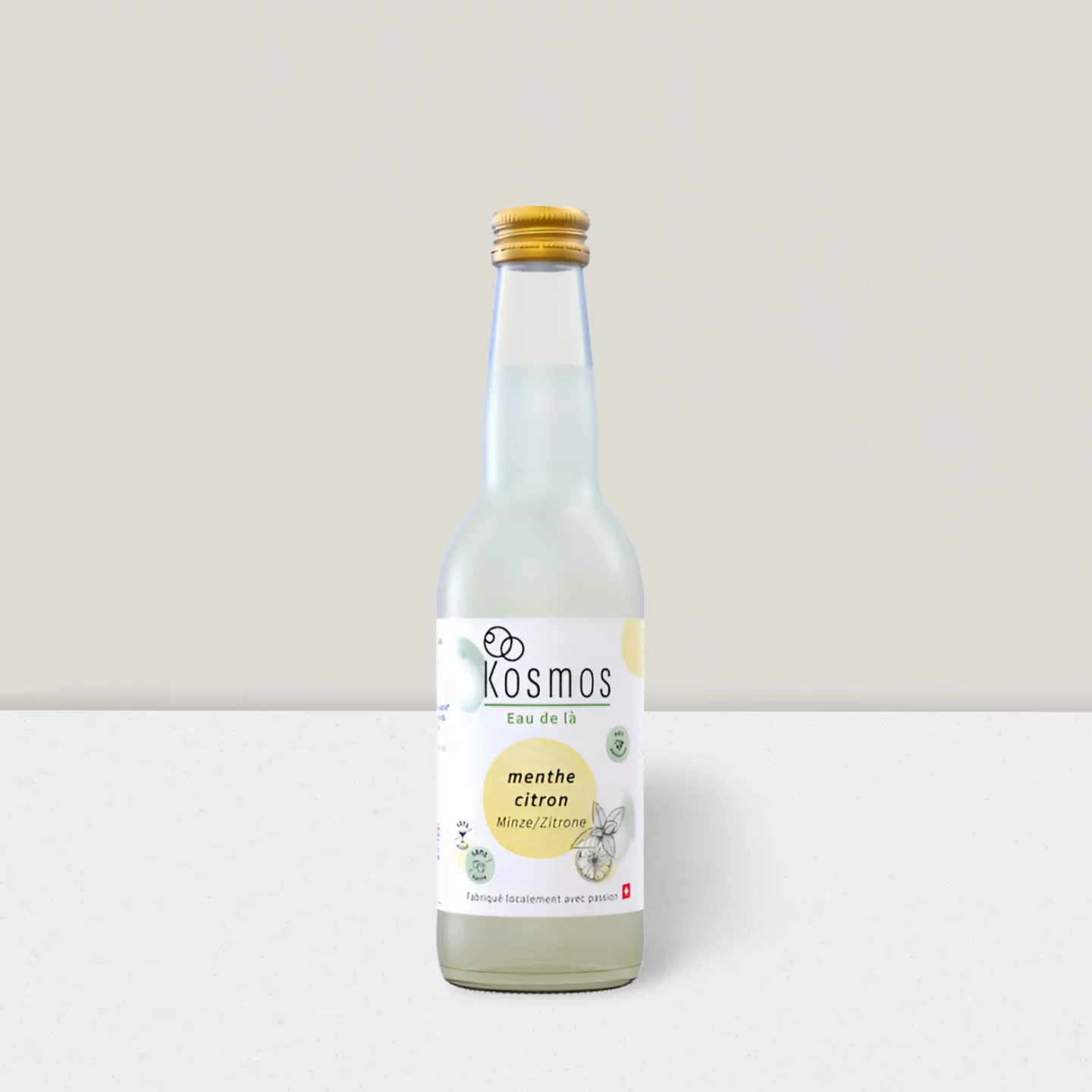 Kéfir de Fruits menthe - citron 33cl