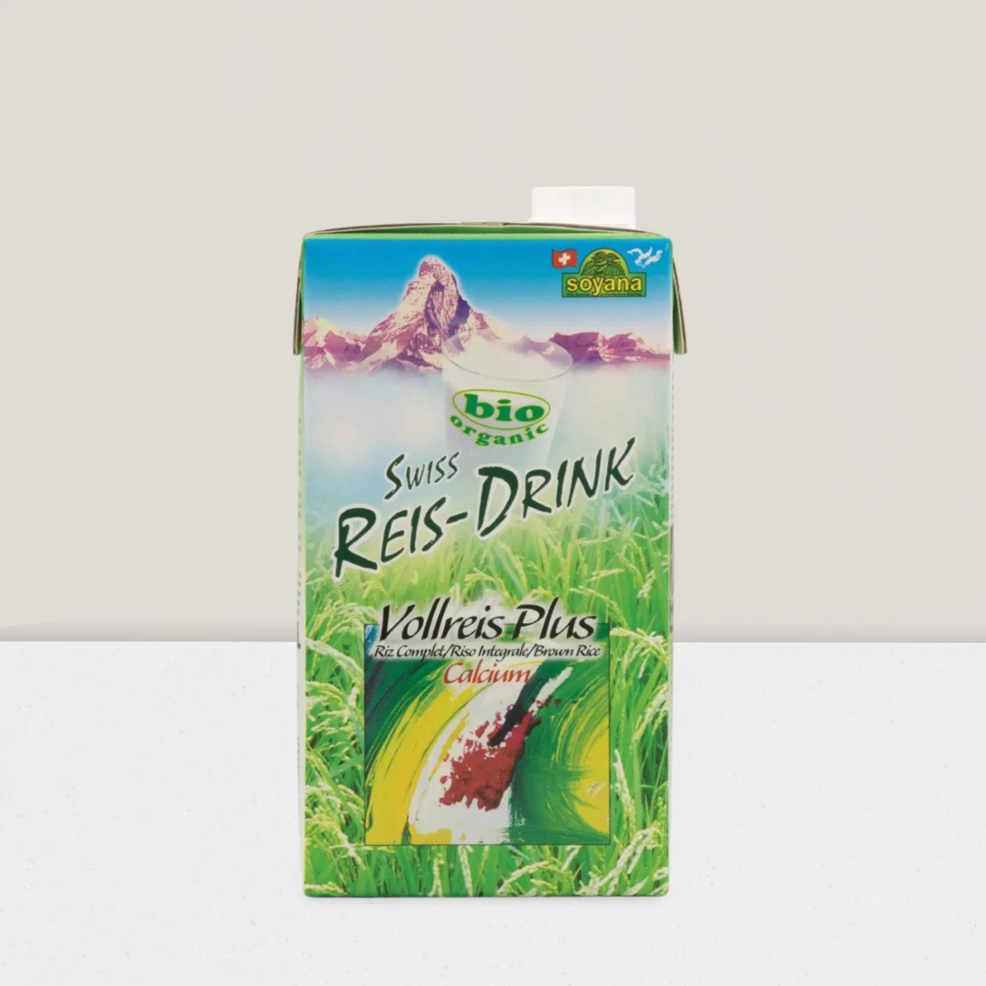 Lait Swiss Rice-Drink riz complet Plus calcium - 1 l