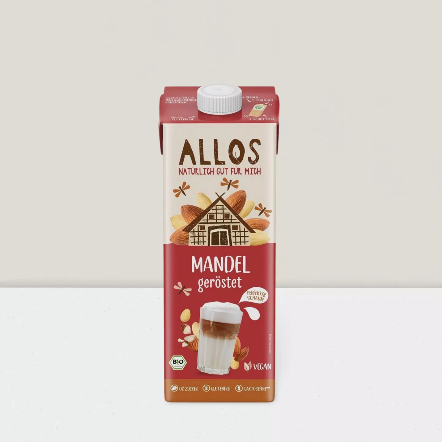 Lait d'amandes torrefiées 1l
