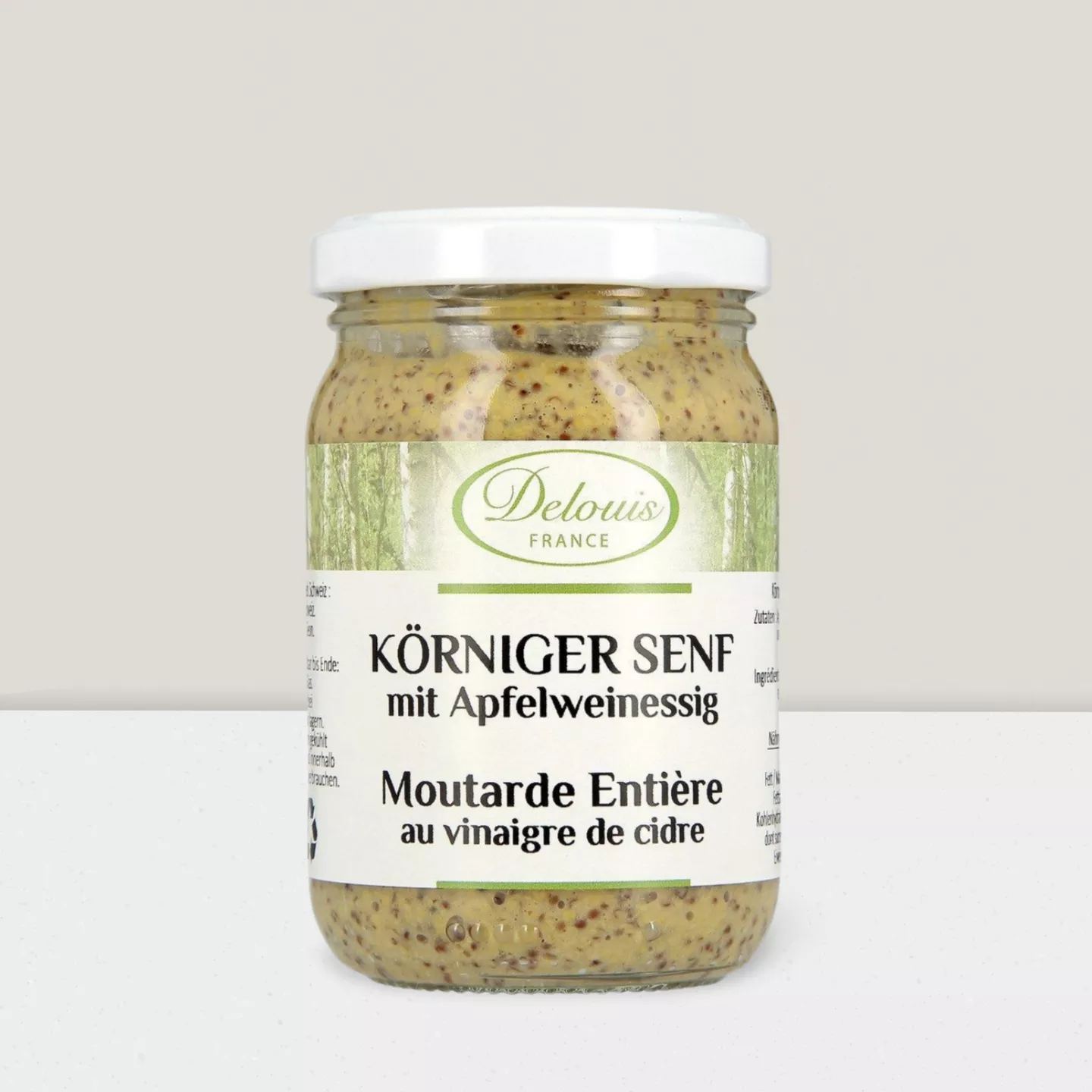 Moutarde à l'ancienne au vinaigre de cidre