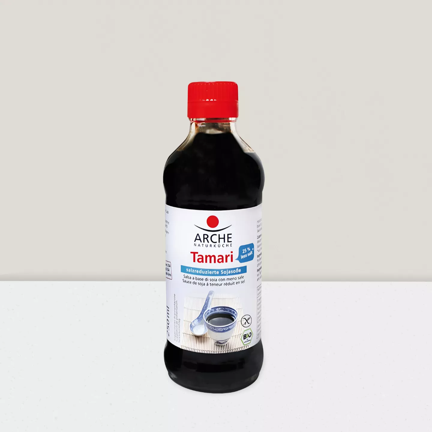 Tamari, 25% de sel en moins 500ml sans gluten