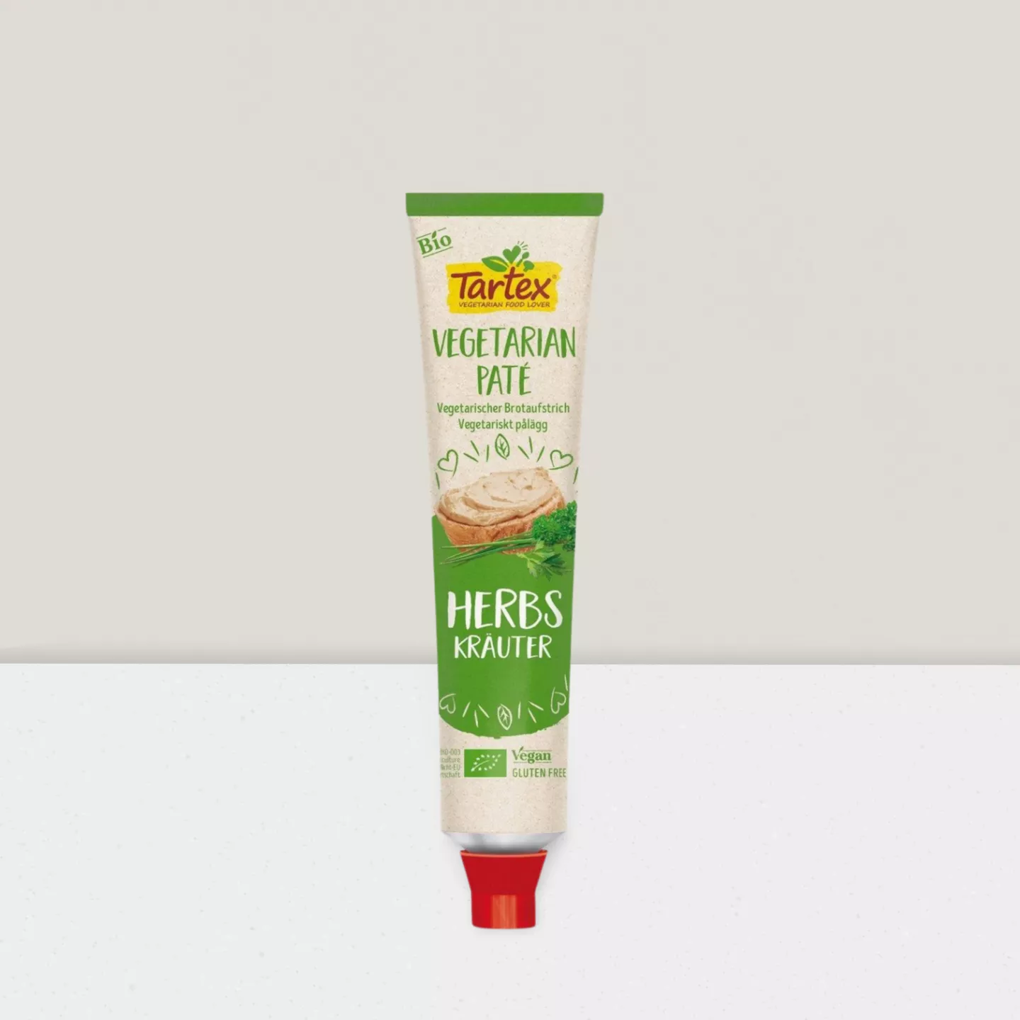 Tartex Pâté tube aux herbes bio 200g