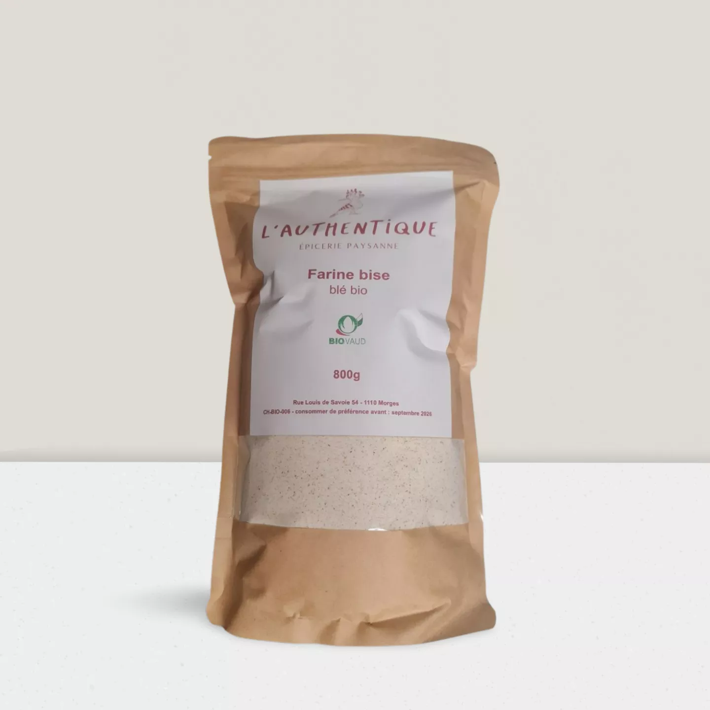Farine bise 800gr
