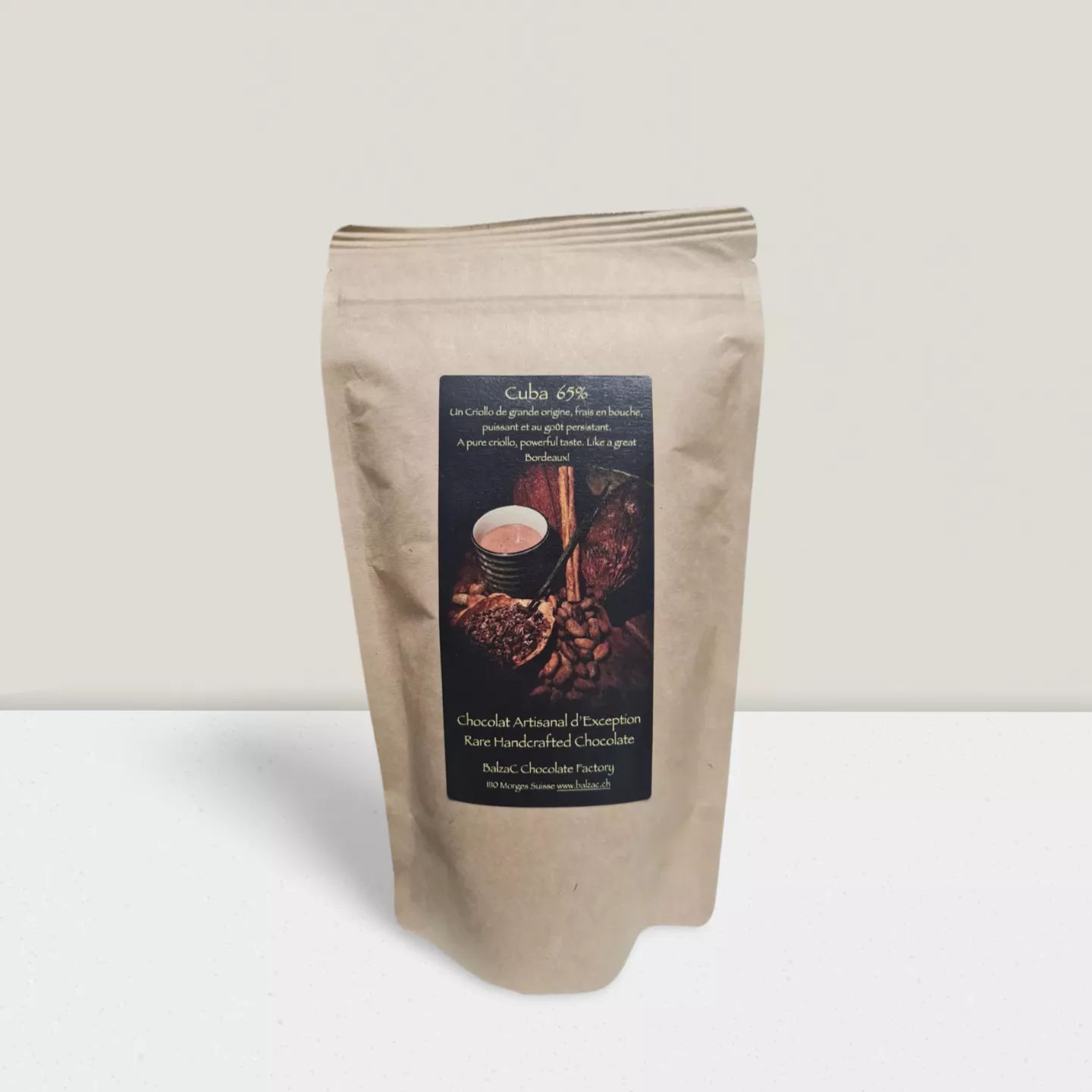 Chocolat chaud - Cuba 65% 250gr