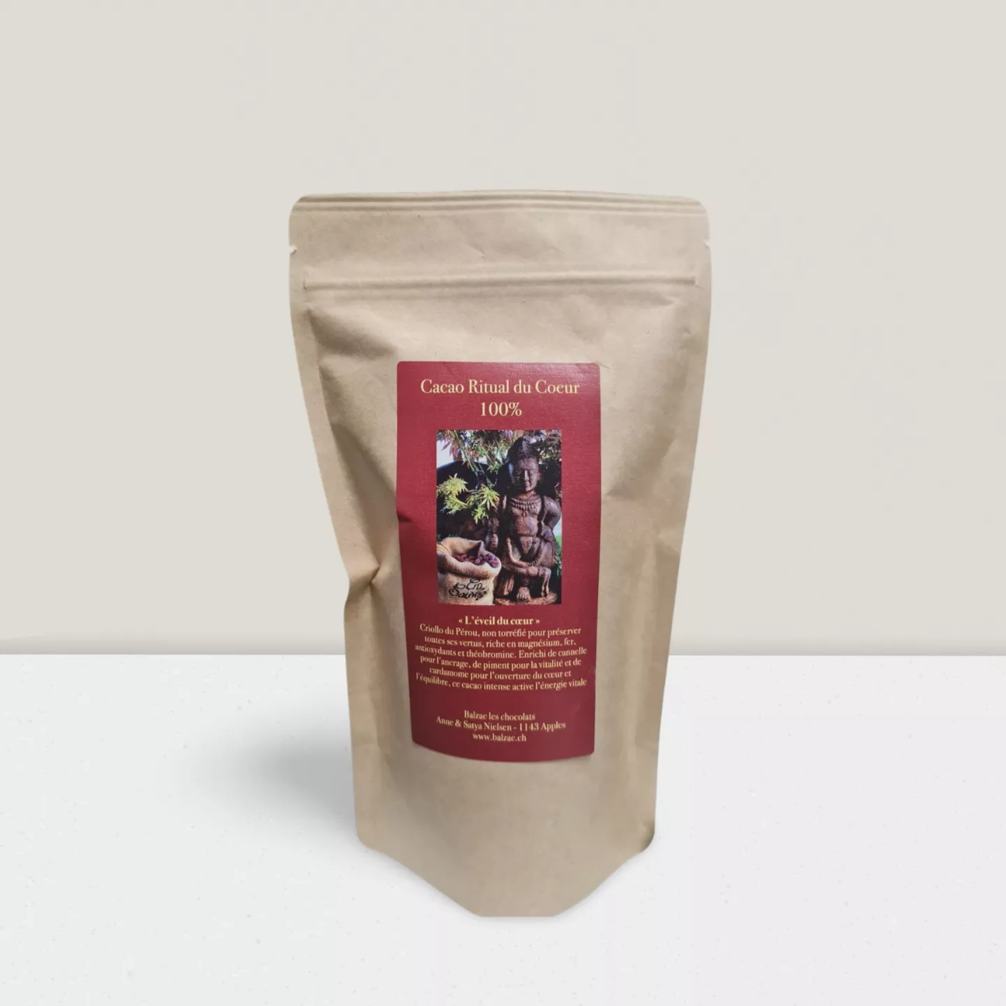 Chocolat chaud - Ritual du Coeur Cru 100% - 250gr