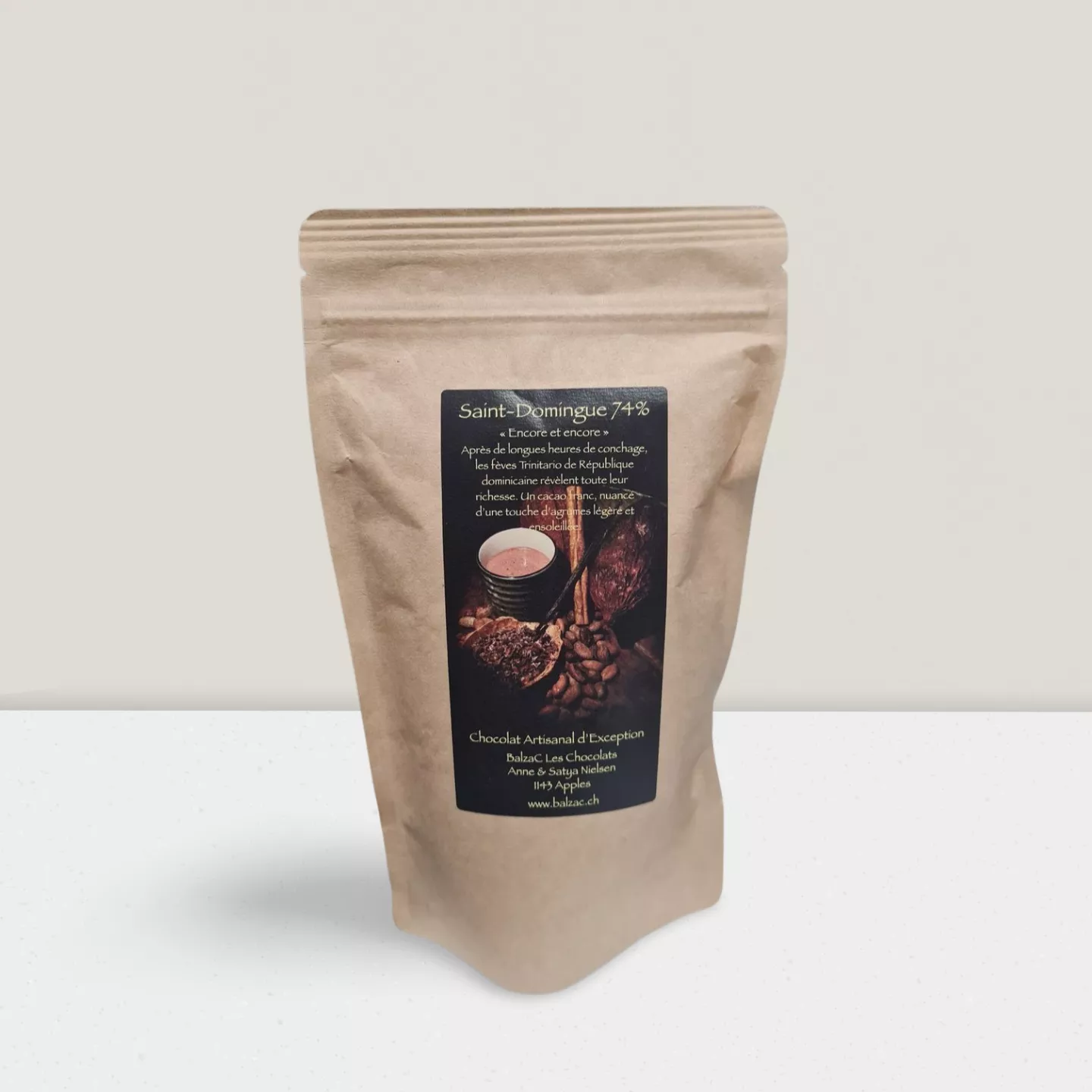Chocolat chaud - Saint-Domingue 74% 250gr
