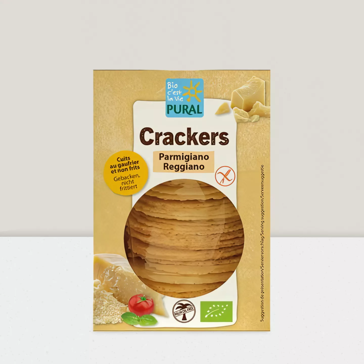 Crackers au parmesan - 100g
