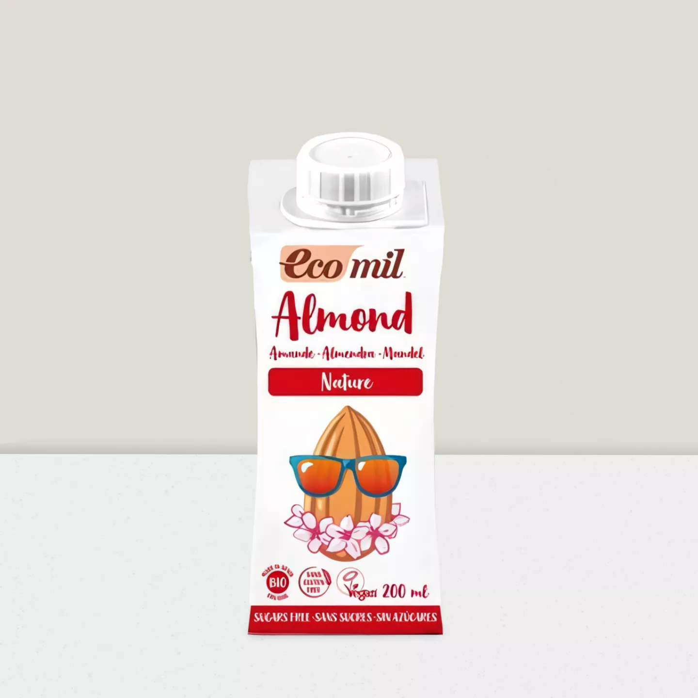 Lait d'amandes sans sucre 20cl
