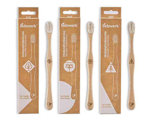 Brosse à Dent bois de hêtre Suisse