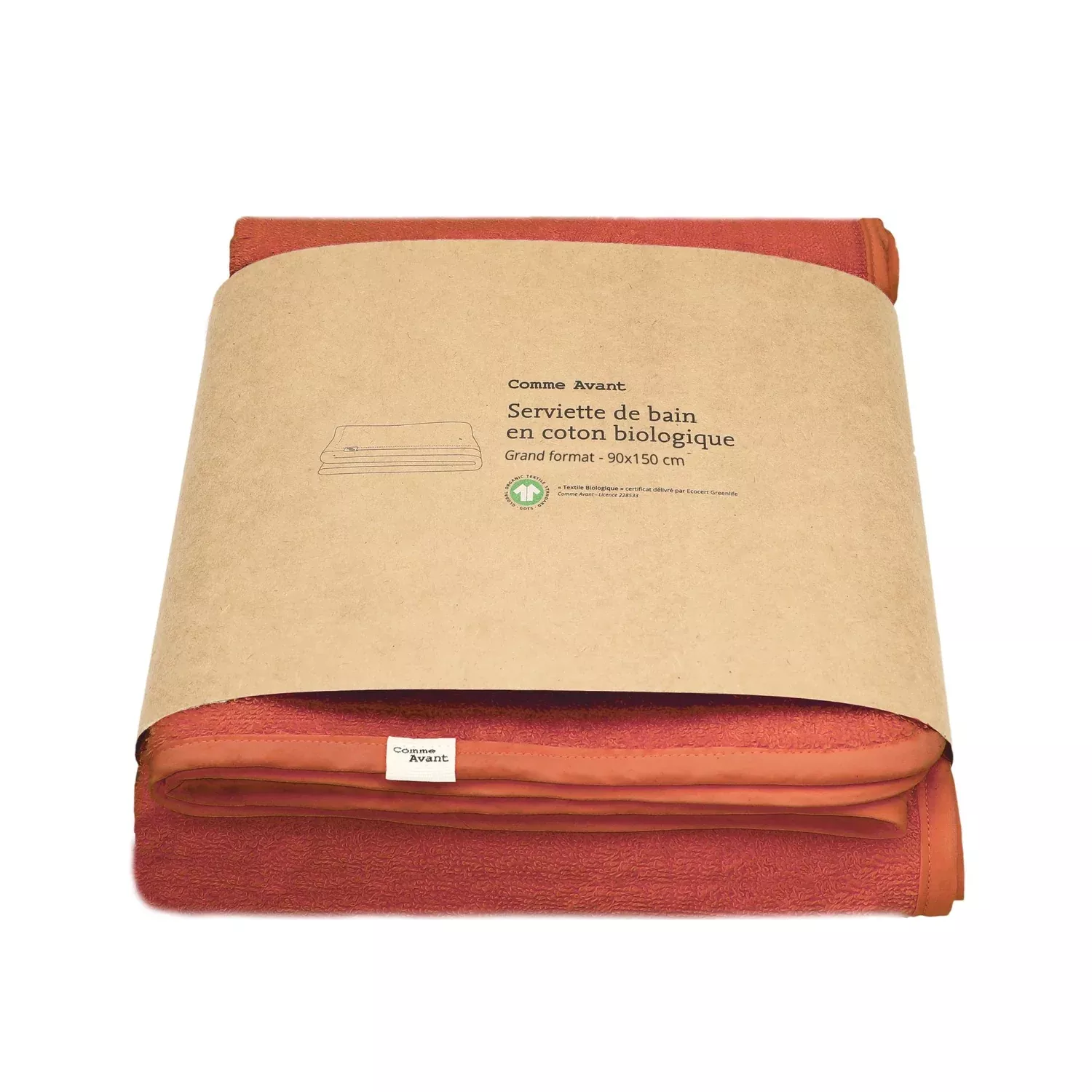 Serviette de bain en coton