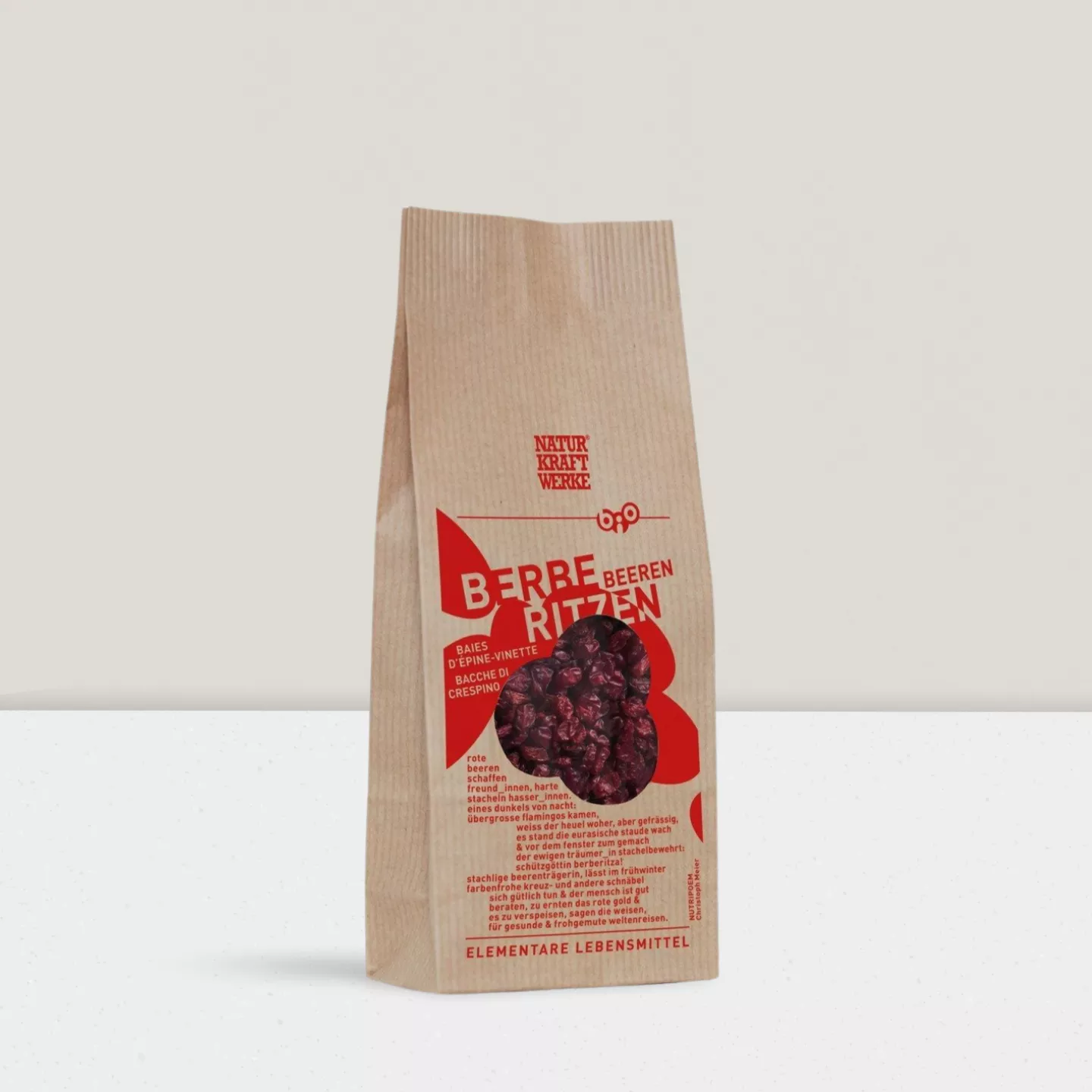 Baies d'épine-vinette séchées - 100g