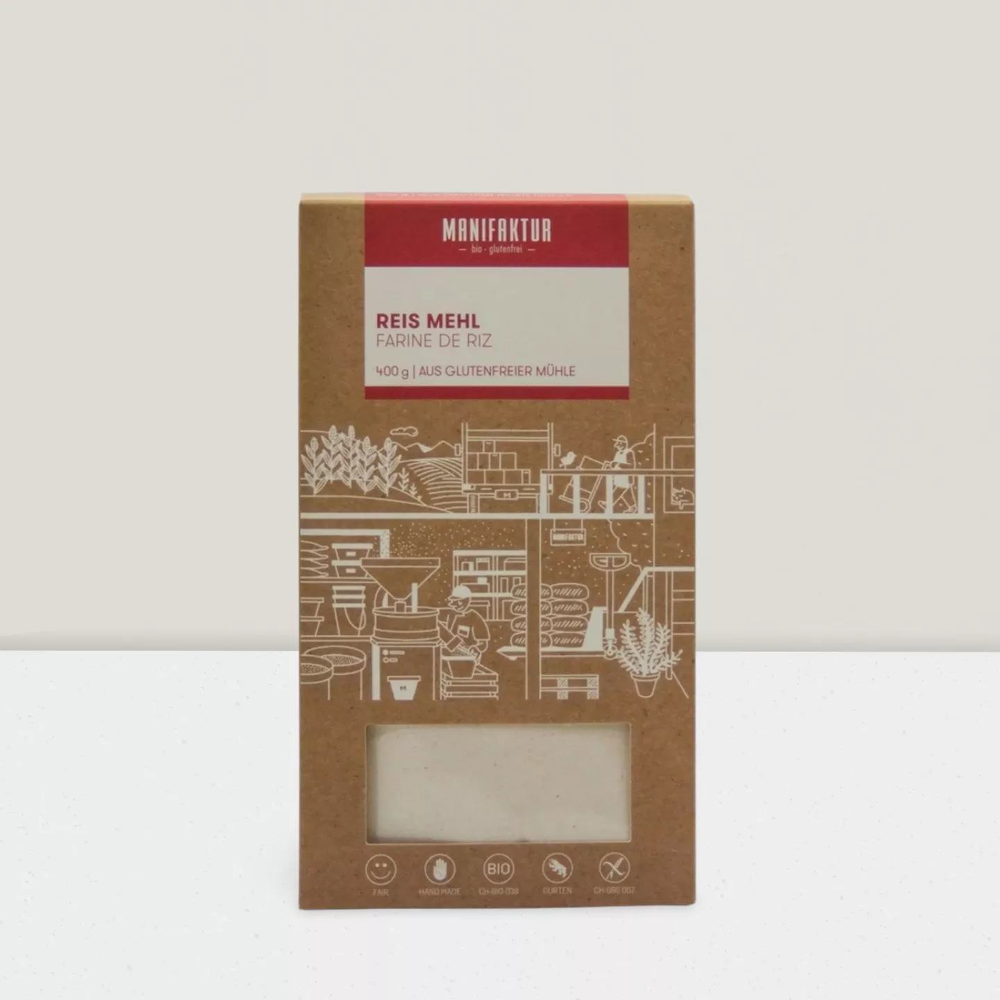 Farine de riz complète - 400gr