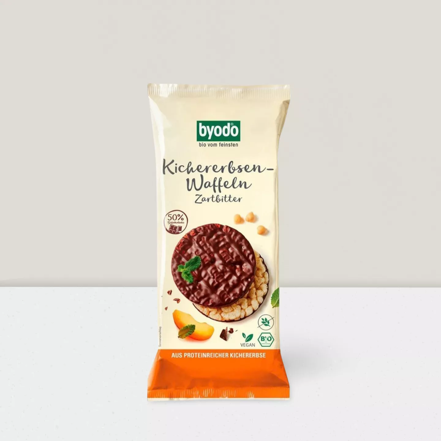 Galettes pois chiches chocolat noir - 65gr