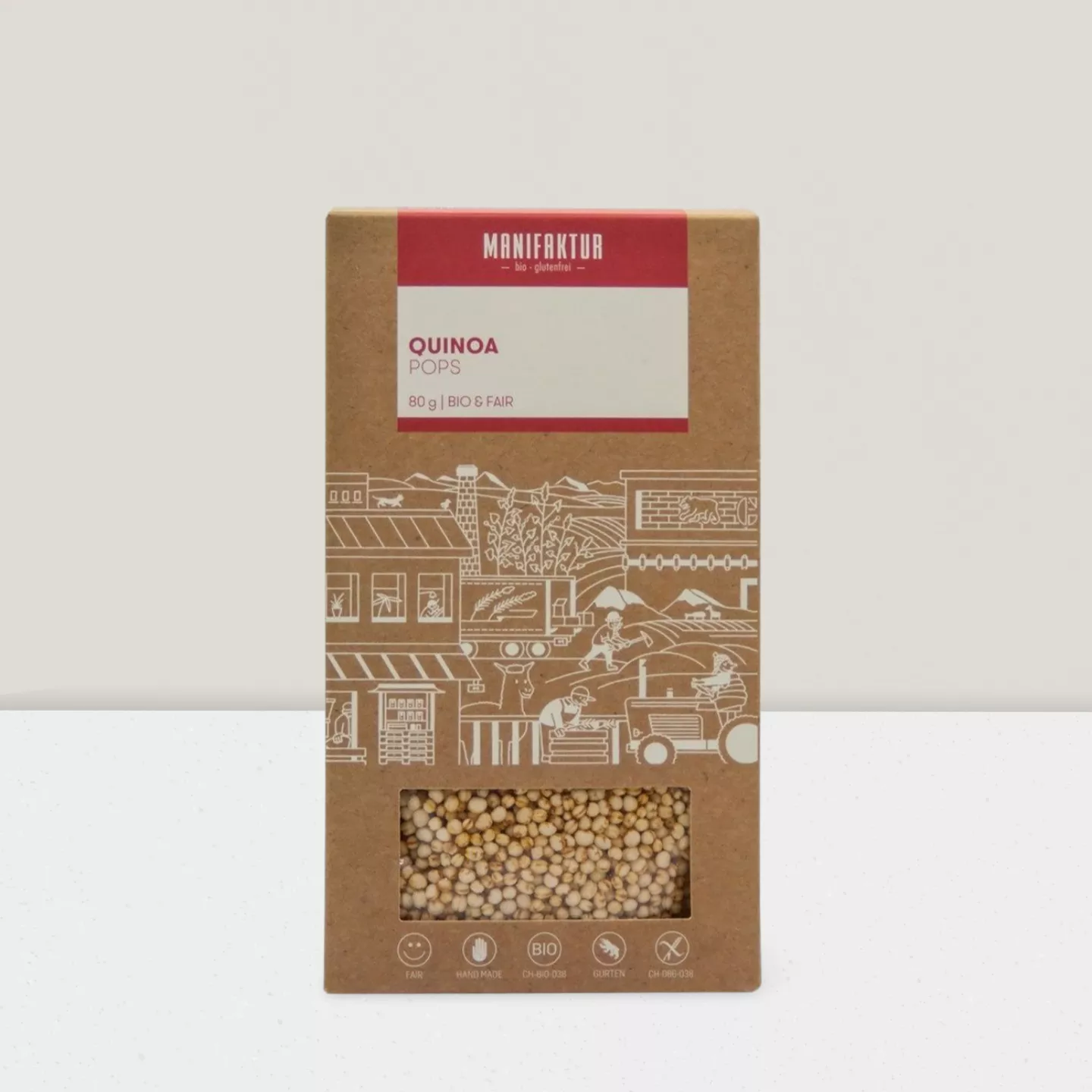 Quinoa pops - 80gr