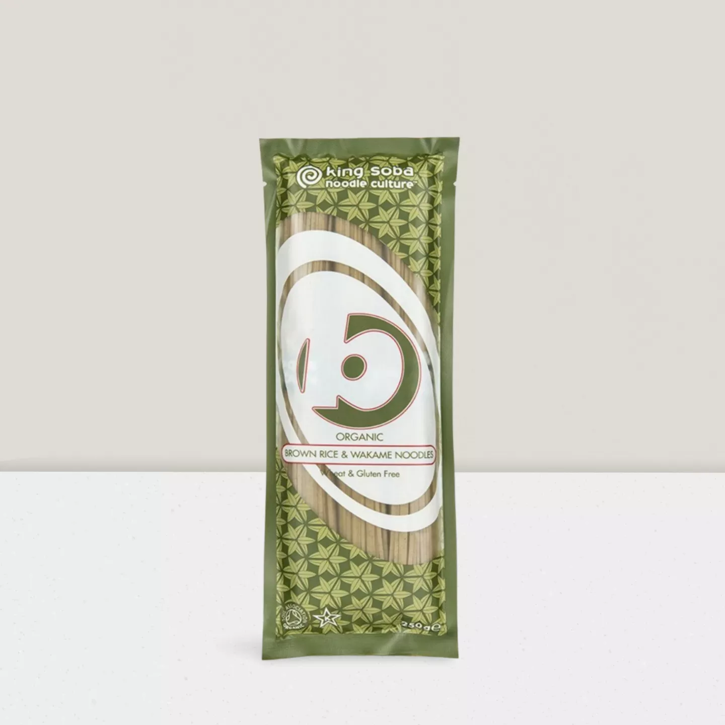 Nouilles au riz brun et algues ss gluten 250g