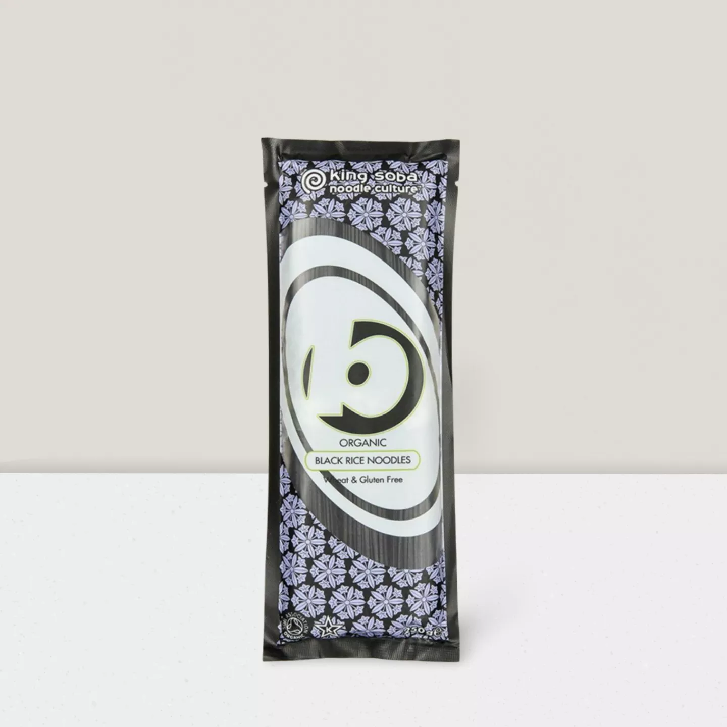Nouilles au riz noir ss gluten king soba - 250g