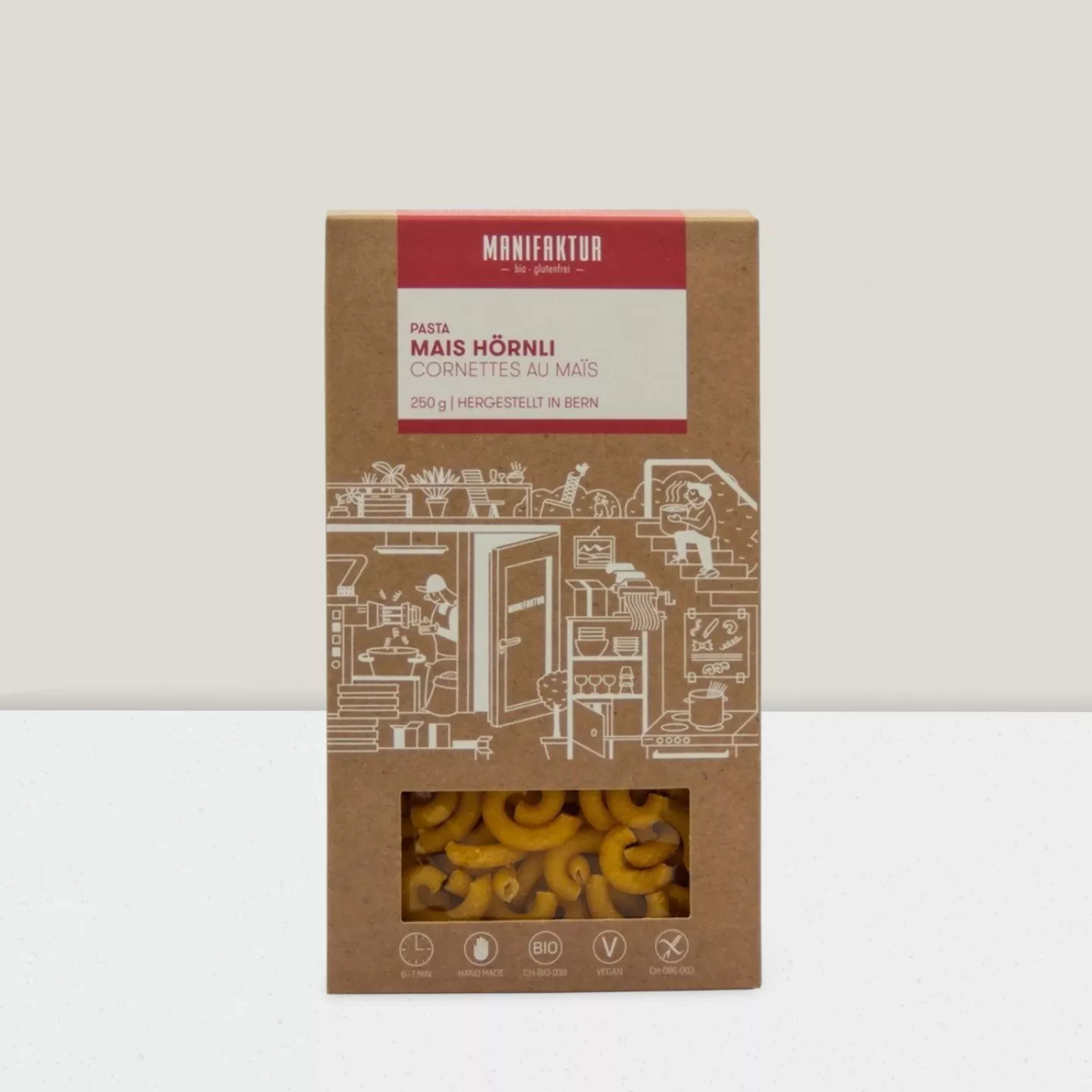 Pâtes Cornettes de mais Bio 250gr