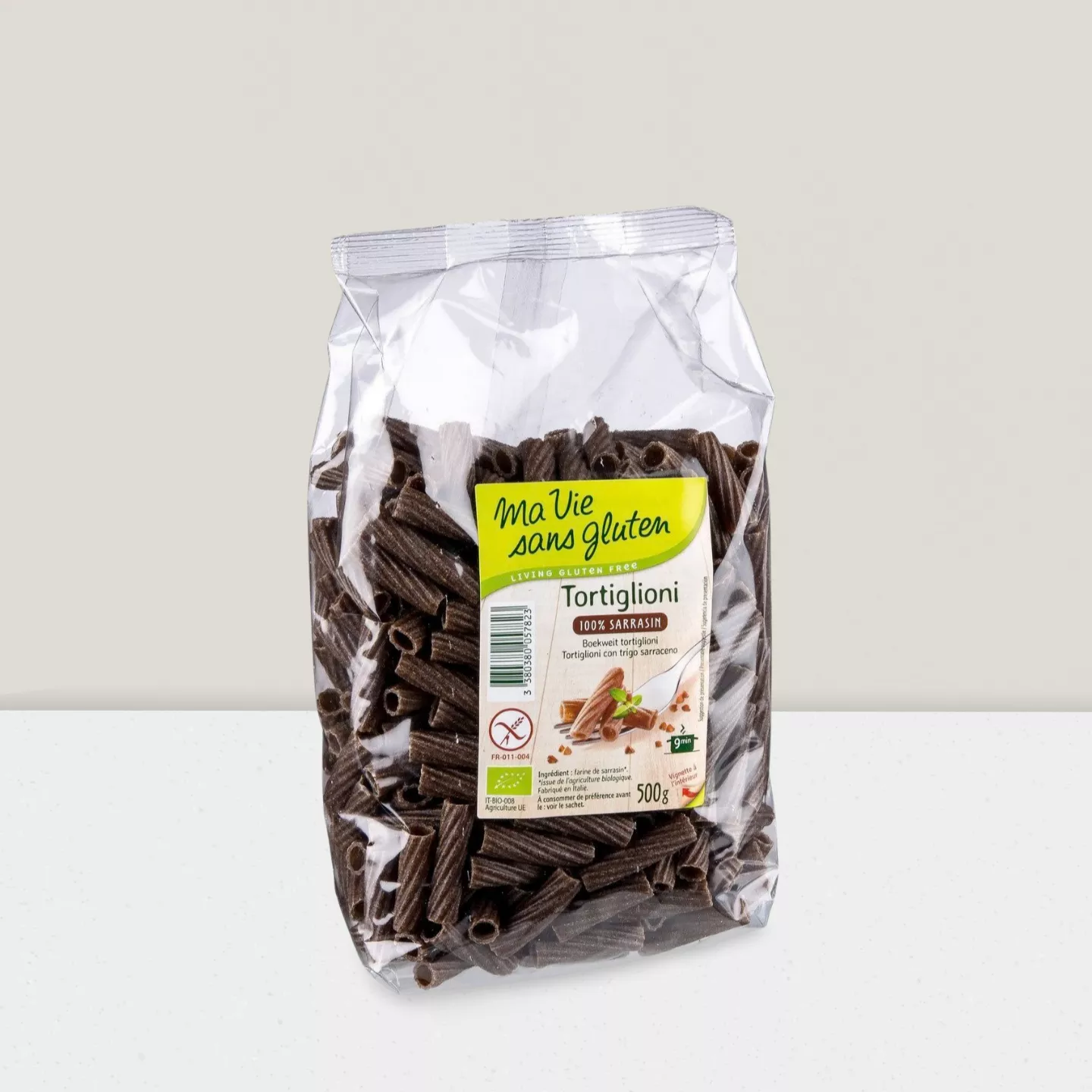 Pâtes Tortiglioni 100% sarrasin, sans gluten 500g