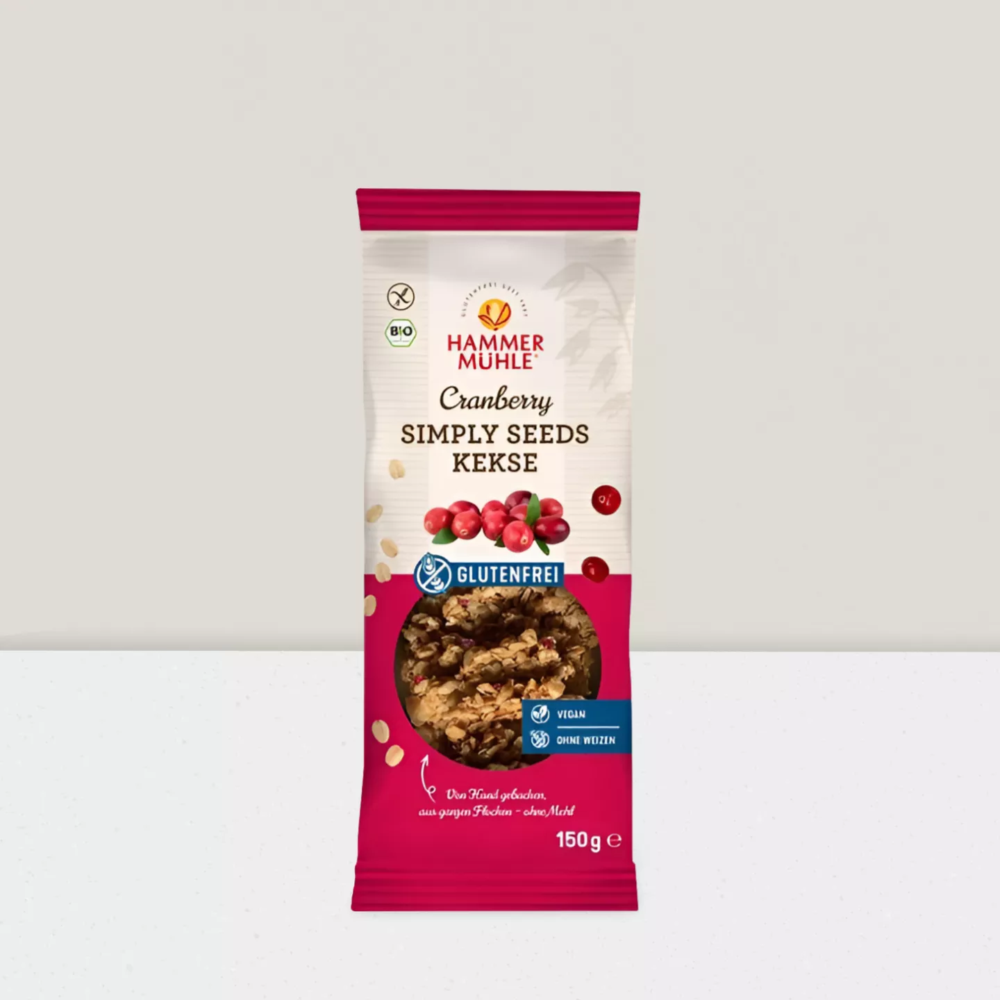 Biscuits aux cranberries 150gr
