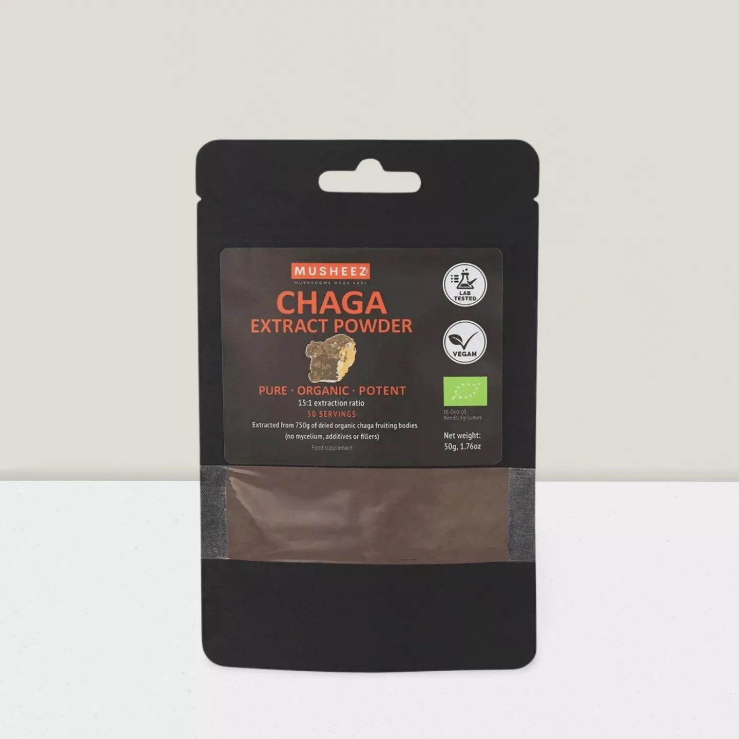 Chaga champignon extrait poudre 50gr