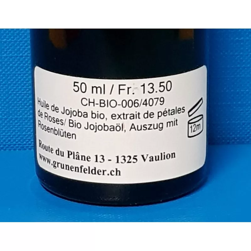 Huile de pétales de roses - 50ml